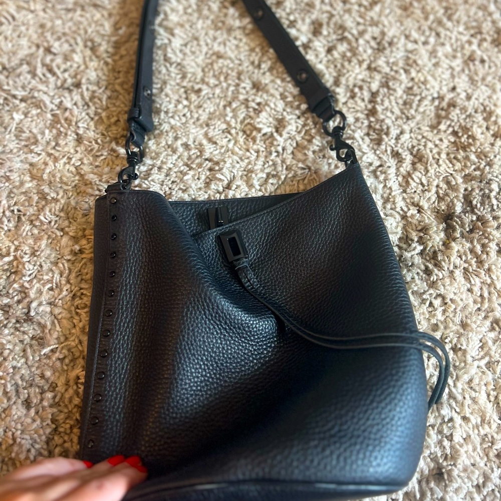 Rebecca Minkoff Bucket Bag - Black on Black